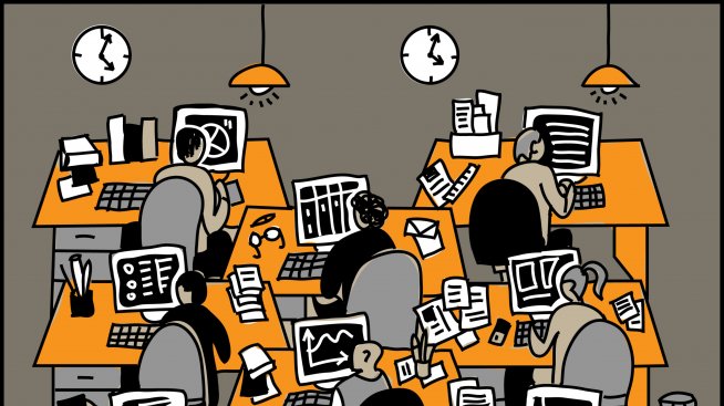 Отвореното работно пространство е развъдник на стрес