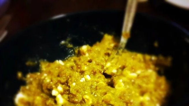 Разядка от патладжан, чушка и чесън