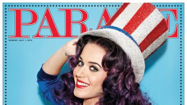 Кейти Пери показва нотка патриотизъм