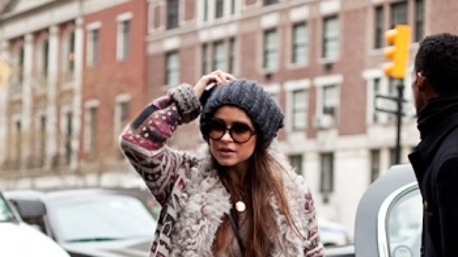 Шик с топли дрехи