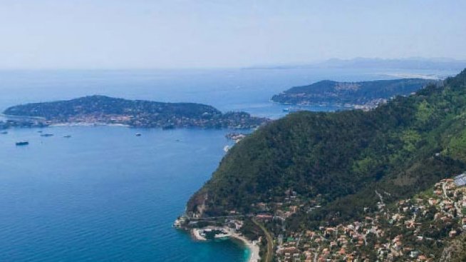 Ез - прекрасни гледки от Френската ривиера