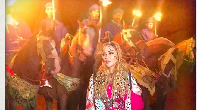 Мадона пръснала над 460 хил. паунда в хотела в Мароко