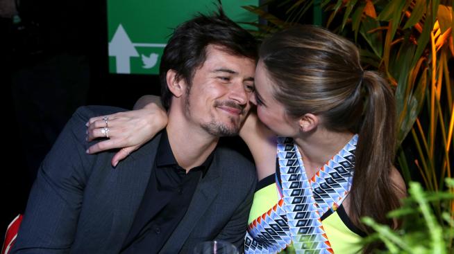 Миранда  показа, че е все така влюбена в своя Орландо