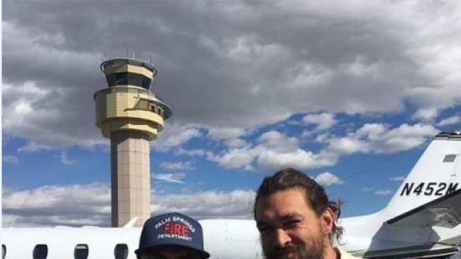 Джейсън Момоа на косъм от самолетна катастрофа