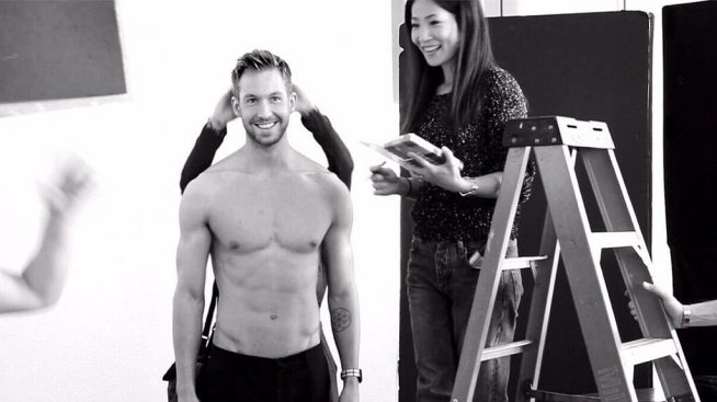 Диджей Калвин Харис стана модел на Emporio Armani