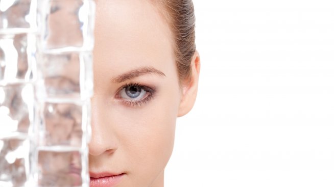 Замразяване на лицето против бръчки