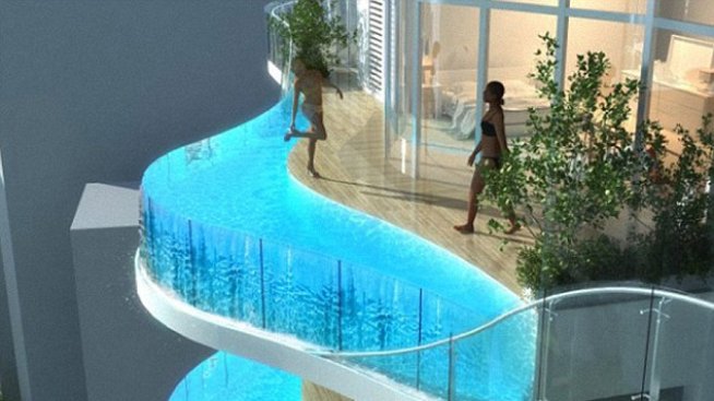 Най-странните балкони в света