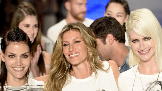 Жизел Бюндхен се просълзи на последното си ревю