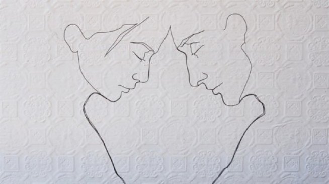 Скулптури, изящно изваяни от жици