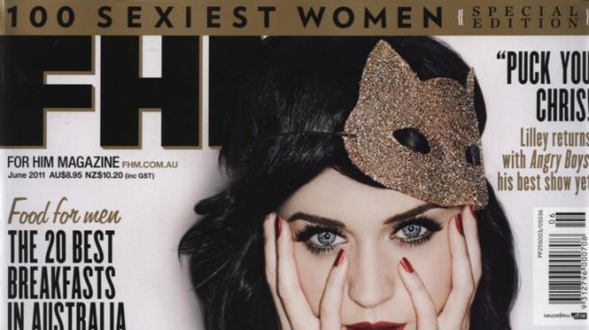 Кейти Пери най-секси в FHM, според австралийските мъжаги