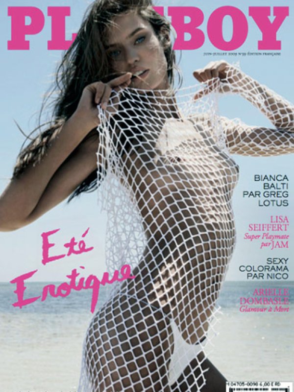 На корицата на френския Playboy.Снимка: Nymag