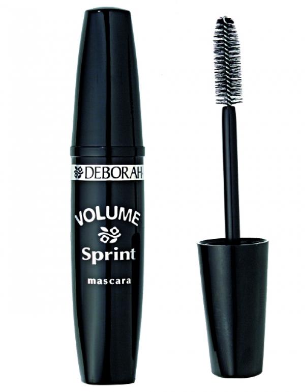 &nbsp;Volum Sprint Mascara - DeborahСпирала за плътни, обемни, перфектно подчертани и подредени мигли.Лесна за употреба и отстраняване, офталмологично тествана, подходяща за хора с много чувствителни очи или носещи контактни ле