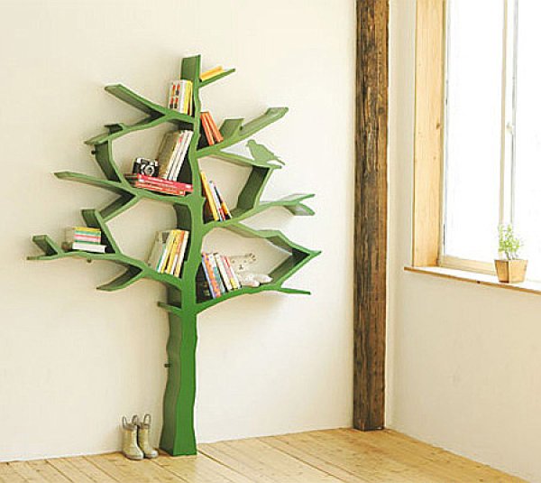 Tree Bookslelf на корейския дизайнер Shawn Soh.