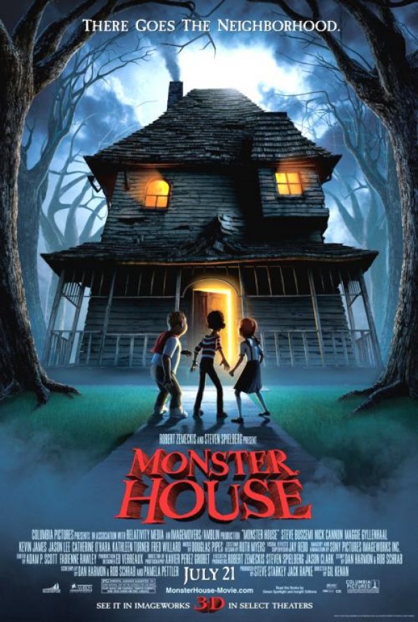 Monster House (2006)"Къща-чудовище"Отново страховита детска история в 3D формат, изключително подходяща за възрастни.