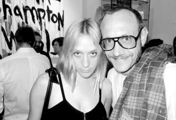 С Клое..Снимка: Terry Richardson
