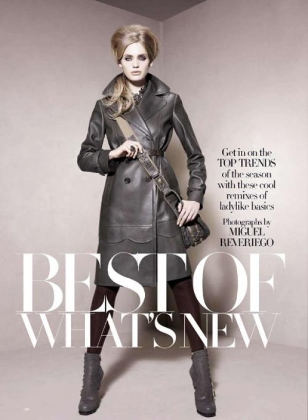 Кожа.Снимка: Harper's Bazaar
