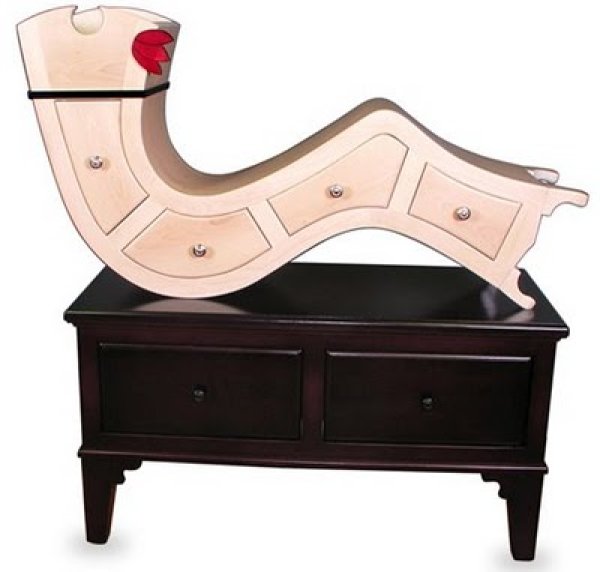 Следващите пък са на Vincent Thomas Leman от колекцията му Dust Furniture.