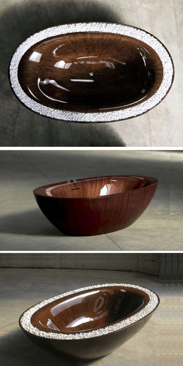Laguna Pearl Wooden Bathtub - Дървена вана Laguna Pearl