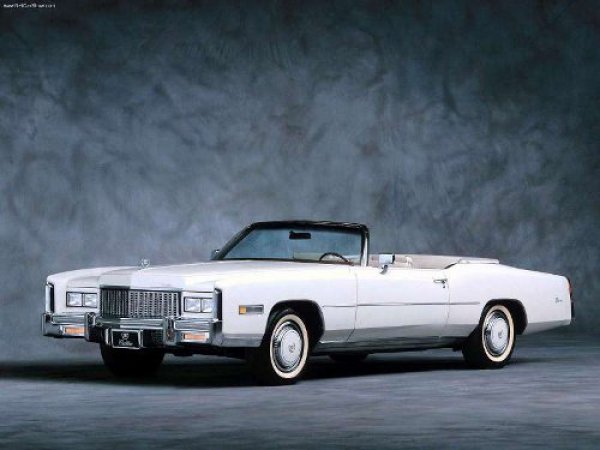 Cadillac Eldorado Convertible от 1976Една от най-популярните американски луксозни коли. Самият модел "Eldorado" се призвежда до 2002 година.