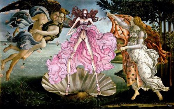 Versace ала Ботичели