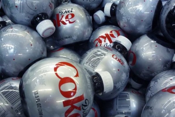 Празнични бутилки на Coca-Cola Light за 2008 г.