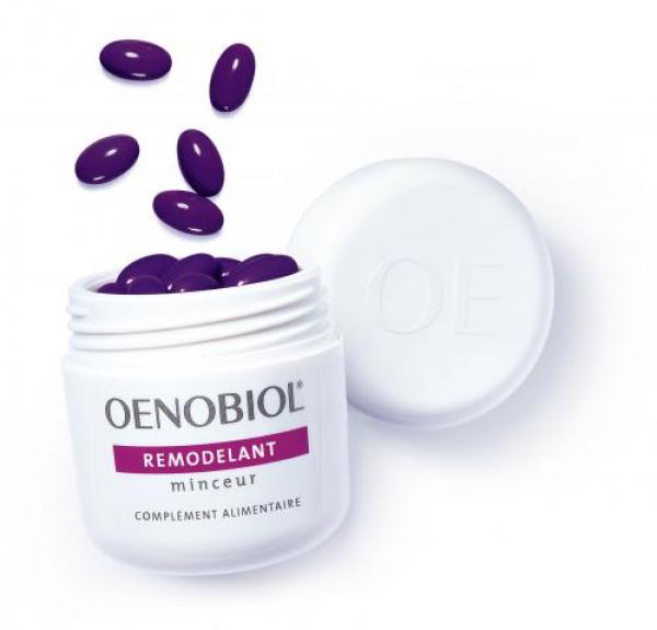 Oenobiol Remodelant е хранителна добавка за здраве и красота, която способства за намаляване обиколката на талията чрез ограничаване натрупването на мазнини в мастните клетки и чрез намаляване на мастната маса.&nbsp;Състав: