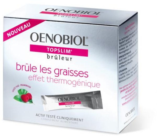 OENOBIOL&reg; TOPSLIM&reg;Напитка с превъзходен малинов вкус с растителни екстракти. Не съдържа захар. С научно доказано ефикасно действие.Формула:Екстракт от зелен чай с висококонцентрирано съдържание на полиф
