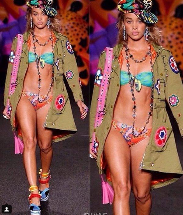 В ревю на Moschino; Снимка: Instagram