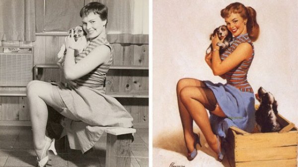 Колаж: Gil Elvgren