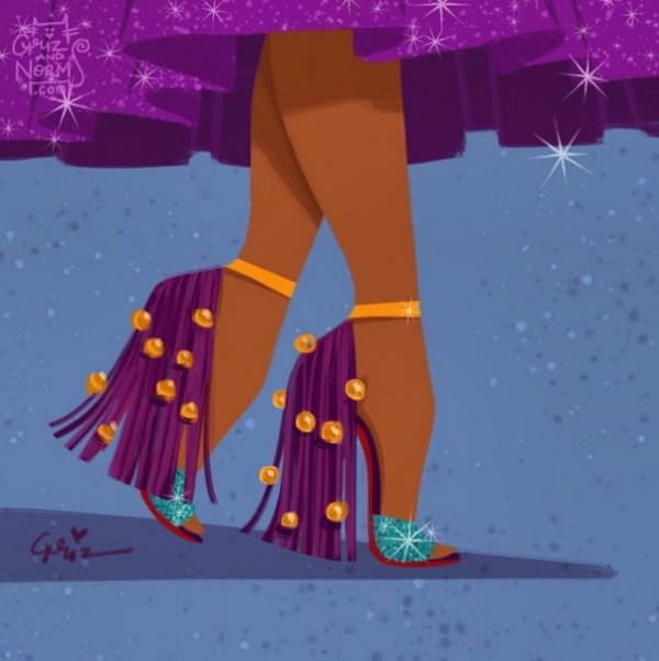 Есмералда с Christian Louboutin, Снимка: Disney
