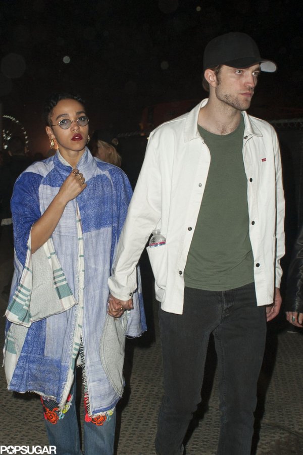 FKA Twigs и Робърт Патинсън; Снимка: popsugar.com
