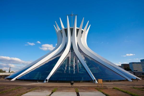 Катедрала в Бразилия; Снимка: architecturaldigest.com