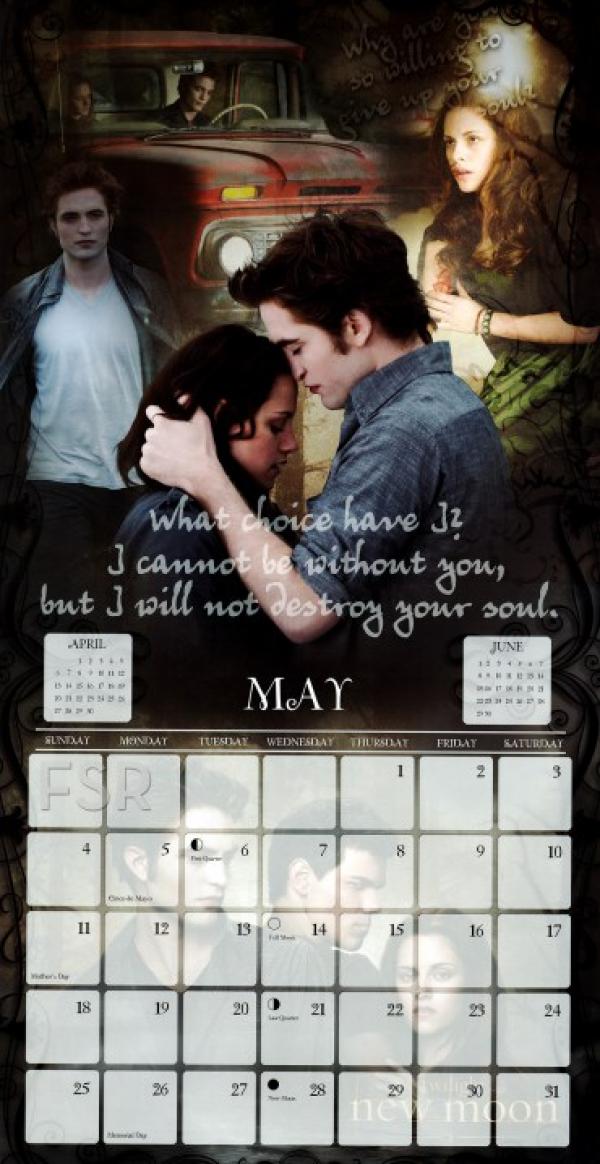 Снимка: Twilight Calendar 2014