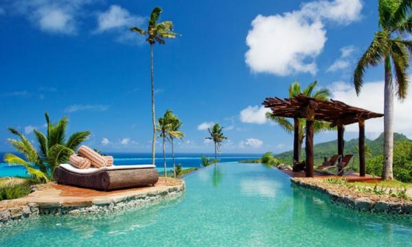 Нощувка в курорта Laucaka Island Resort във Фиджи - 40 000 долара.Снимка: therichest.com