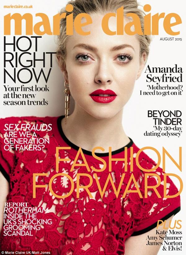 Снимка; Marie Claire