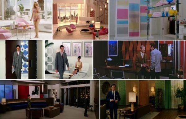 Снимка: аpartmenttherapy.com „Долу любовта” (Down with love – 2003) С признание към вече споменатите Дорис Дей и Рок Хъдсън в секс комедията „Pillow Talk”, “Долу любовта” е известна най-вече със своя стил и сладките като бонбони образи от пре-сексуалната революция. „Умишлено фалшивите” проекции обрисуват по-скоро една холивудска версия на Ню Йорк от началото на шейсетте, отколкото истинския образ на града тогава. Цветовете и мащабите са преувеличени и преекспонирани с идеята да се направи дизайн, изглеждащ по-голям и по-важен от живота на самите герои. А резултатът е една забавна и луда комедия, наситена с много стил.