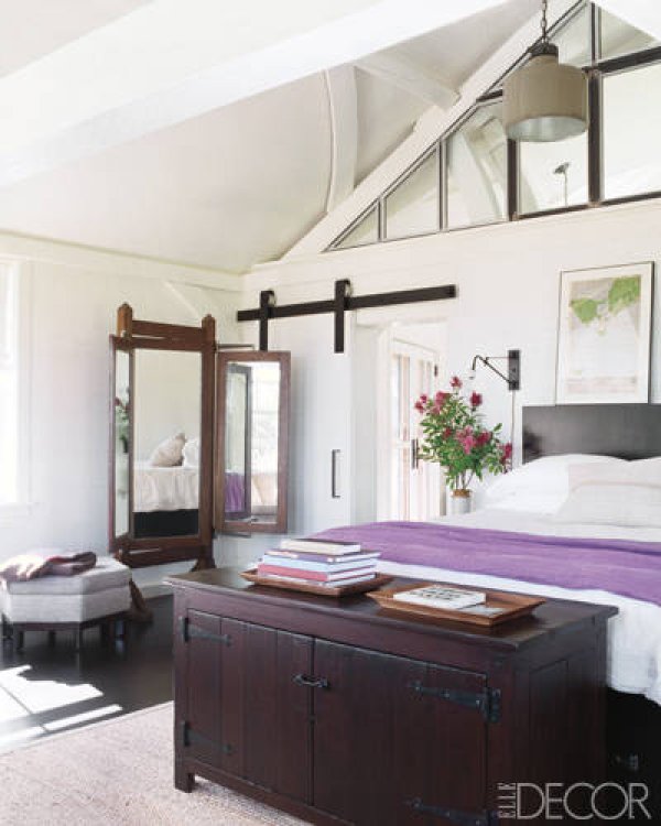 Спалнята на Мег Райън; Снимка: elledecor.com