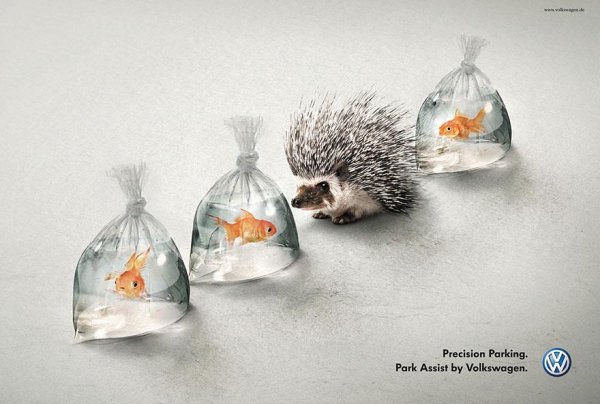 Volkswagen: Прецизно паркиранеСнимка: Advertising Agency: DDB Tribal Berlin, Germany