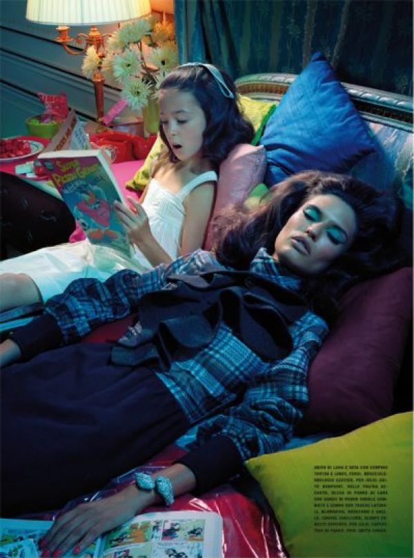 Снимка: Miles Aldridge/ Vogue Italia