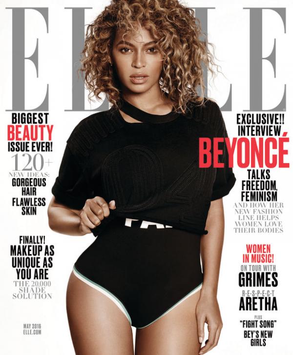 Бионсе за ELLE.