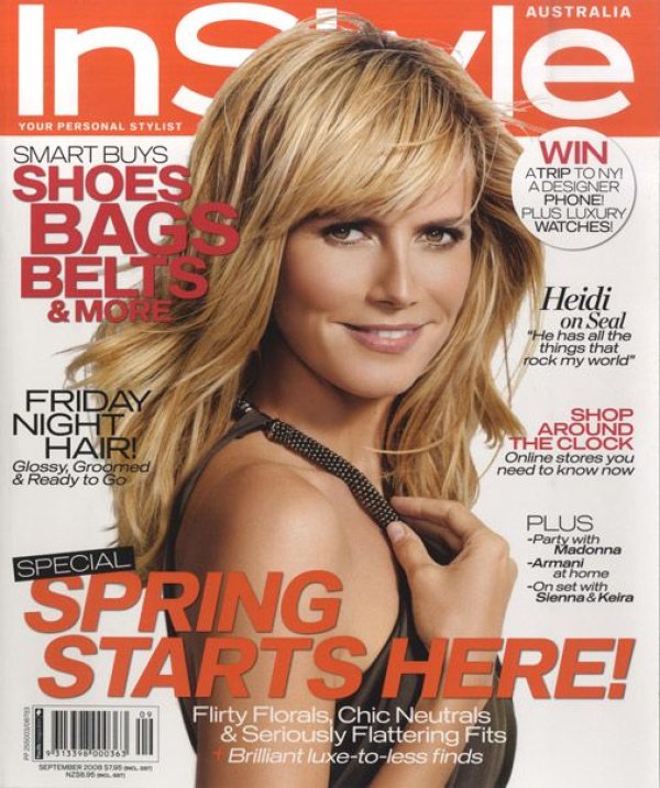 Снимка: In Style Magazine (Australia/ September 2008)