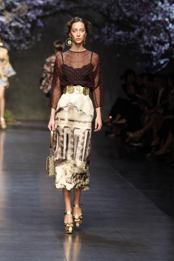 Снимка: Dolce & Gabbana Spring Summer 2014 Collection