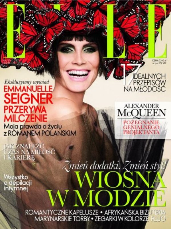 Снимка:Elle Magazine (Poland/ April 2010)
