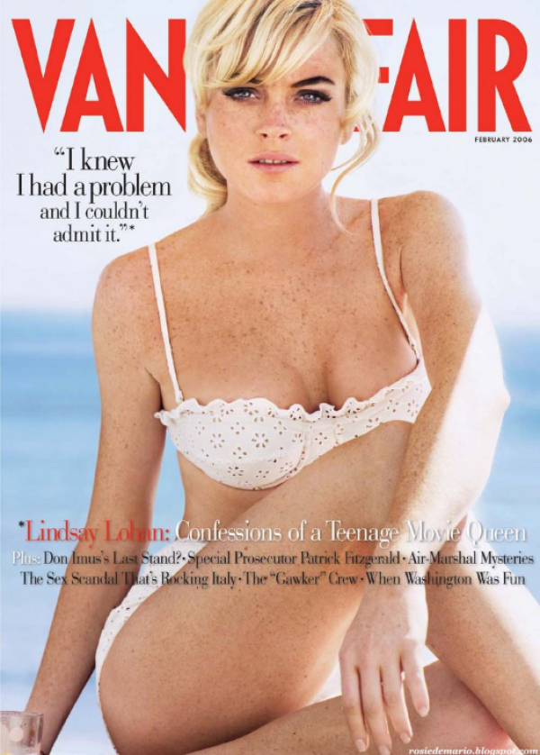 Линдзи Лоън; Снимка:  Vanity Fair