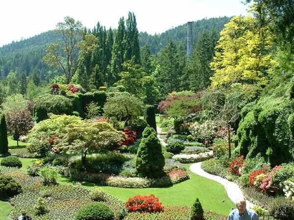 Бътчарт Гардънс – Канада (Butchart Gardens) Снимка: home-and-gardening.infoТова са едни от най-известните и красиви градини в света. Паркът е разположен в канадската провинция Британска Колумбия. Тук ви очакват спиращи дъха гледки, разположени върху площ от 50 акра. Butchart Gardens е създадена в близост до Виктория на остров Ванкувър. Зеленината на това място е свежа целогодишно. Градините са собственост на наследниците на производителя на цимент от началото на 20-и век Робърт Пим Бучард.