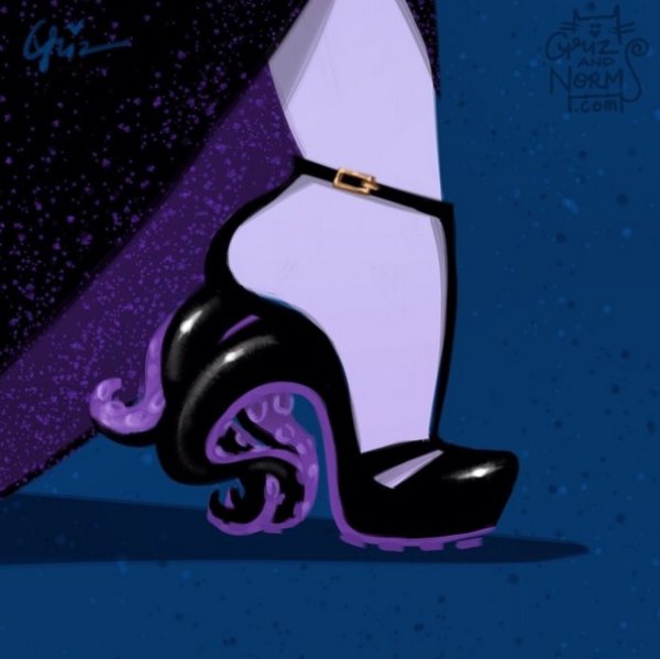 Урсула с McQueen, Снимка: Disney
