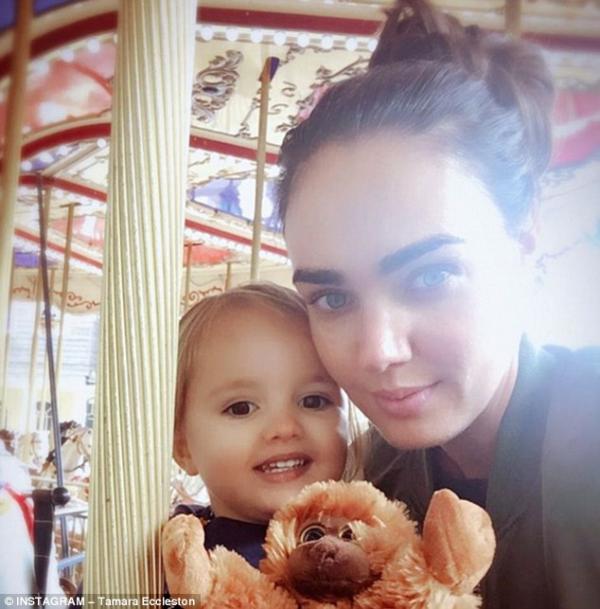 Тамара с дъщеря си София; Снимка: Instagram