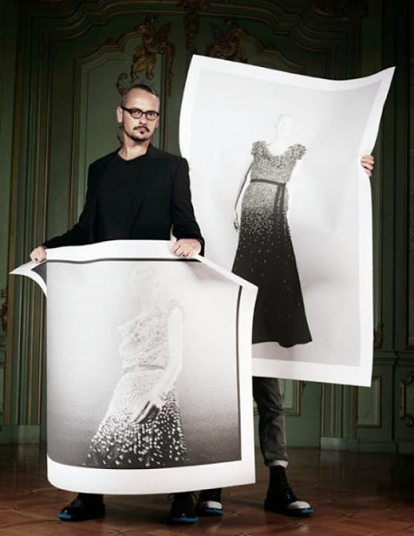 Viktor & Rolf в холандското издание на Vogue Снимка: smartologie.com
