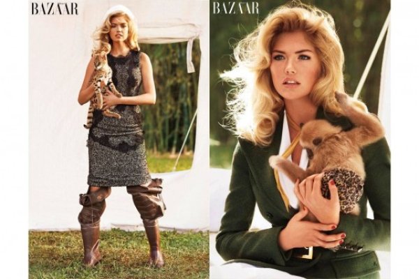 Кейт Ъптън, Снимка: сп. Harper’s Bazaar