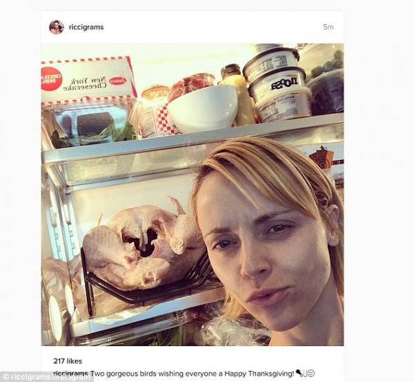 Кристина Ричи се готви да готви; Снимка: Instagram